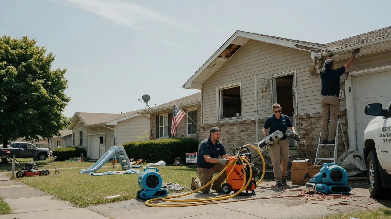 Water Damage Restoration in Farmington, IL near me